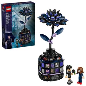 Lego Wednesday Wandinha 76784 Flor De Dália Negra 358 Peças