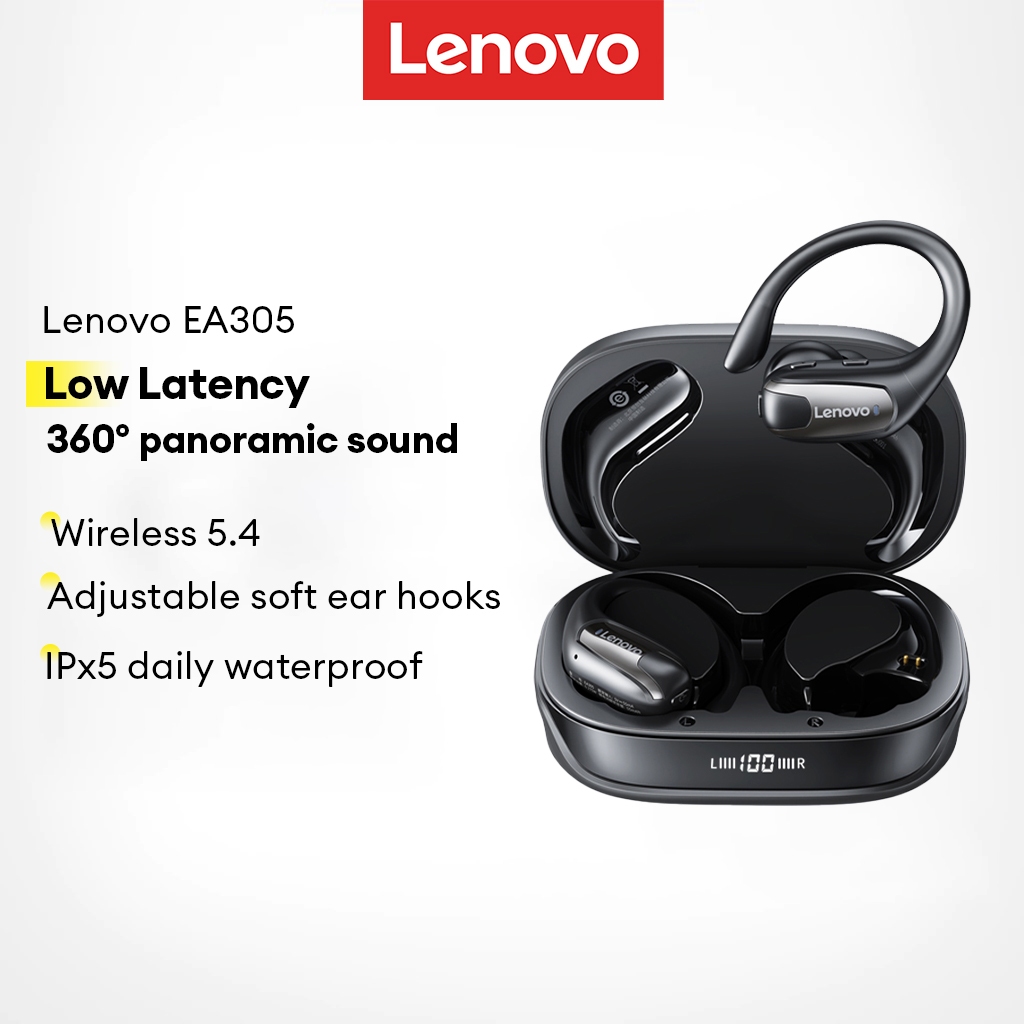 Lenovo EA305 Fone De Ouvido Bluetooth Alta Fidelidade Som Estéreo