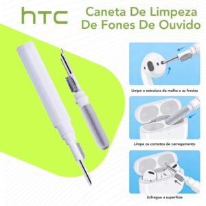 Lenovo Fone De Ouvido Fones Airpods Caneta Limpeza Em Forma Escova