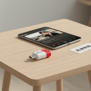 Lenovo USB 3.2 Leitor de cartões Otg, Micro SD com conector Tipo-C