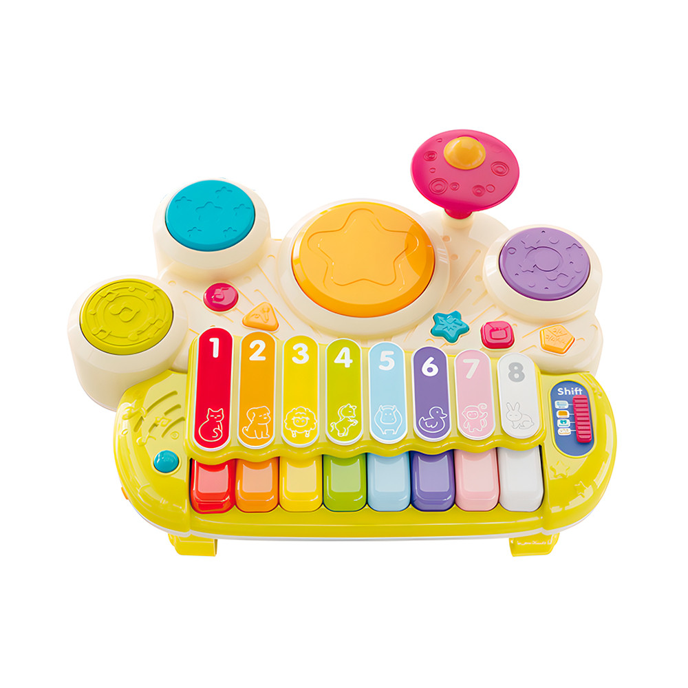 Life Xilofone Piano Musical Brinquedo Bateria Tambor Musical