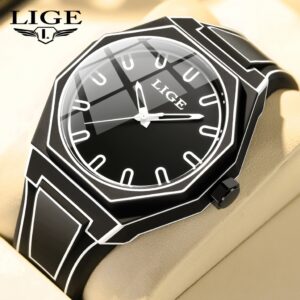 Lige Fashion Quartz Watch Masculino Original Business WristWatch