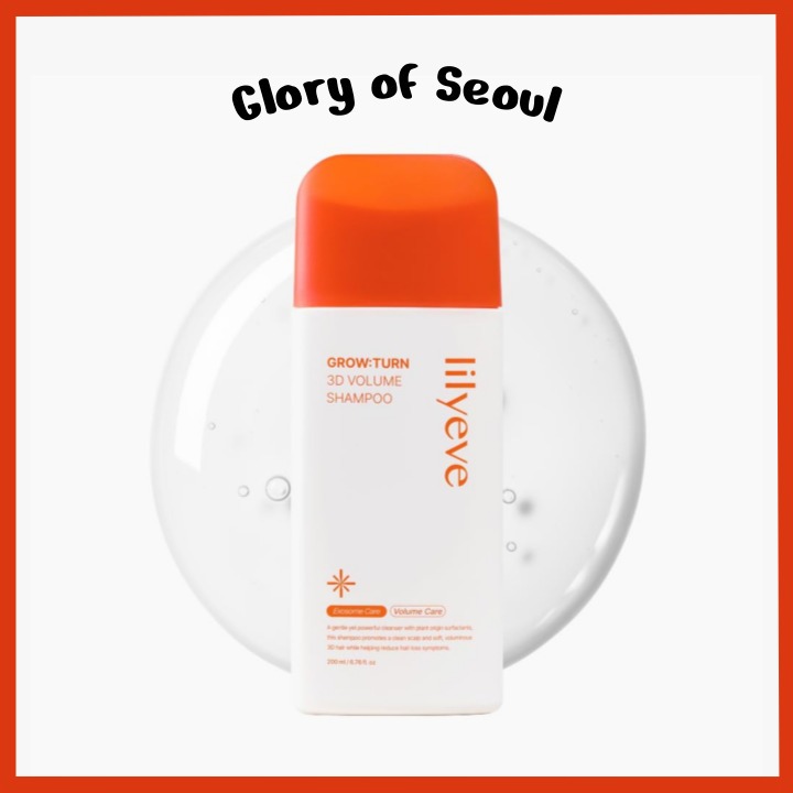Lilyeve GrowTurn Shampoo Volume 3D 200mL Recarga