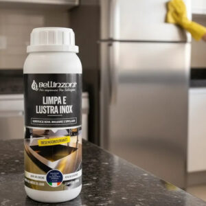 Limpador Inox 500mL Tira Manchas e Desengordura Coifas Fogões Panelas