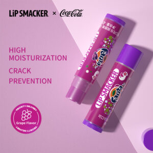 Lip Smacker Balm-Fanta Uva, hidratante e calmante o dia todo — Maquiagem