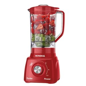 Liquidificador 3 velocidades 550W Power Turbo Power Mondial