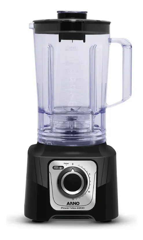 Liquidificador Arno Power Max de 3.1 L e 2200W com 15 Velocidades — Eletroportáteis