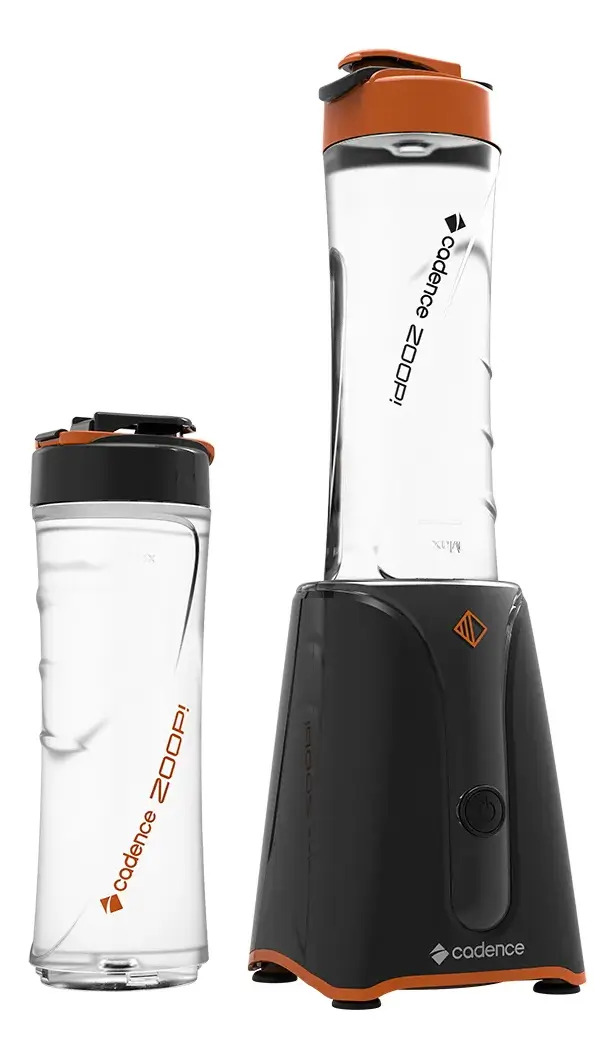 Liquidificador Cadence Zoop Contrast 2 Jarras Turbo — Eletroportáteis