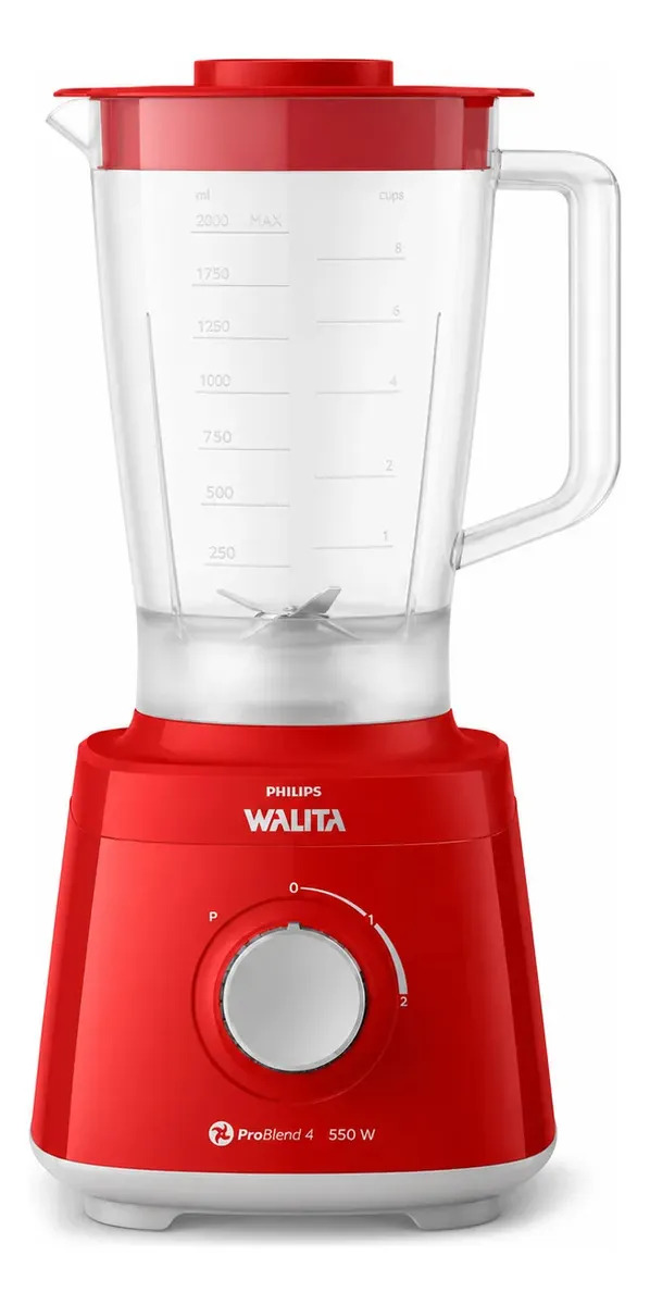 Liquidificador Daily Ri2110 Vermelho Philips Walita