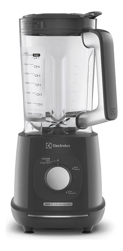 Liquidificador Electrolux Efficient 2,7L 220V 1000W Cinza — Eletroportáteis