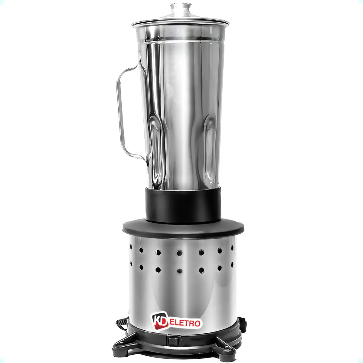 Liquidificador industrial KD Eletro Liquidificador Industrial 2 L aço — Eletroportáteis