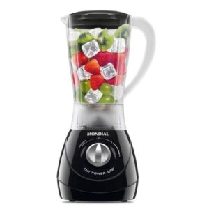 Liquidificador Mondial Easy Power 550W 2 Velocidades Preto 110V