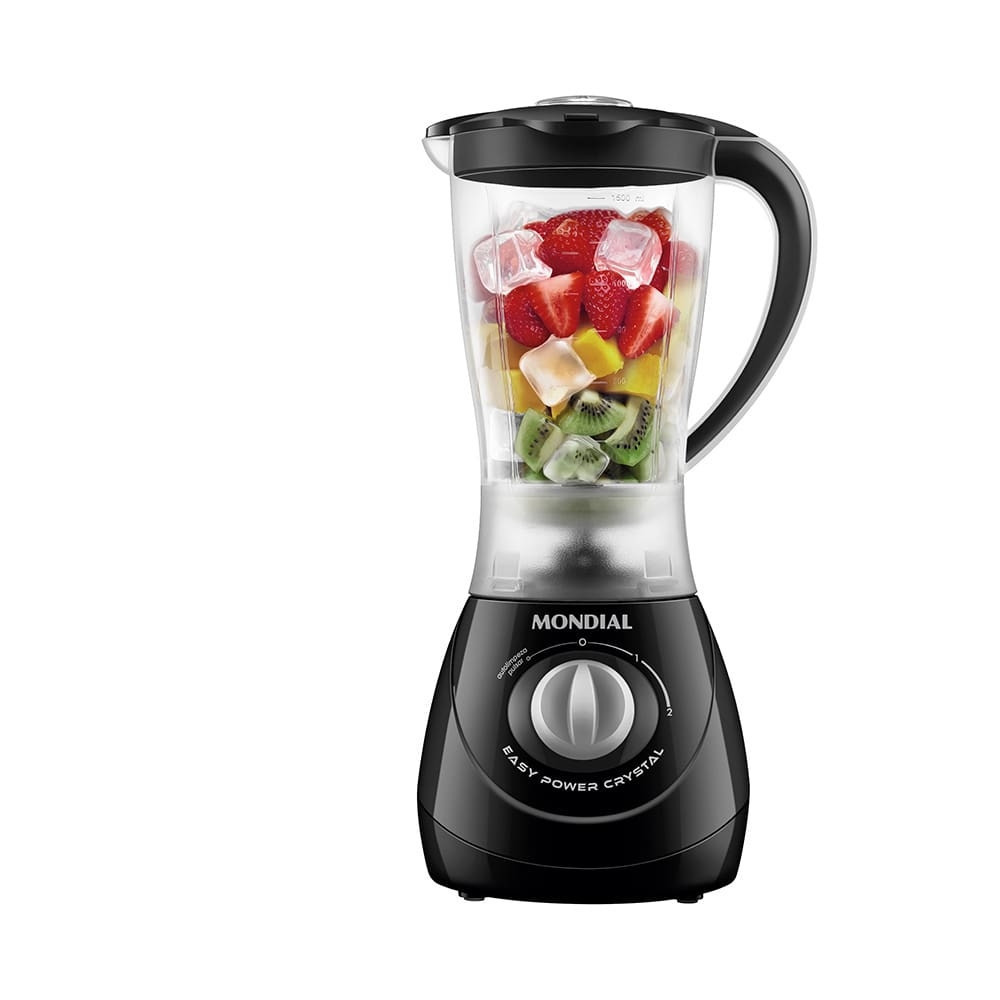Liquidificador Mondial Easy Power com 2 velocidades Função Pulsar 550W