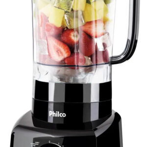Liquidificador Philco 1200W 3L 12 Velocidades Preto