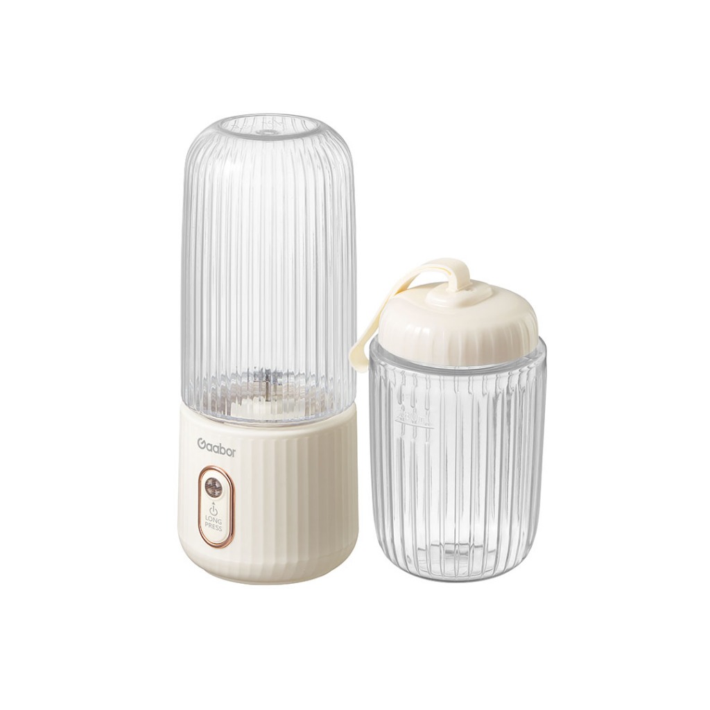 Liquidificador Pocket Usb 2 Copos C 350ml E 280ml 4 Lâminas