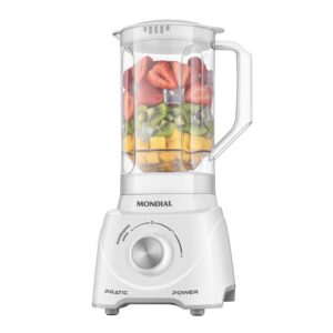 Liquidificador Pratic Power Mondial Branco 550W