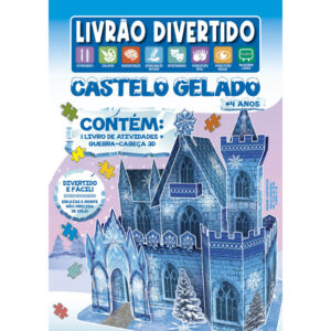 Livrão Divertido Quebra-Cabeça 3D 05 Castelo de Gelo