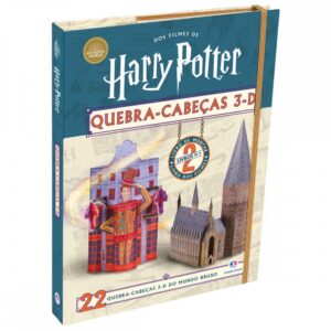 Livro Harry Potter Livro com Quebra-Cabeça 3D