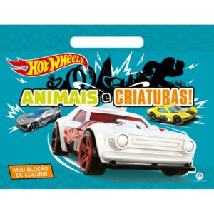 Livro Hot Wheels Animais e criaturas