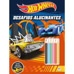 Livro Hot Wheels Desafios alucinantes Ciranda Cultural
