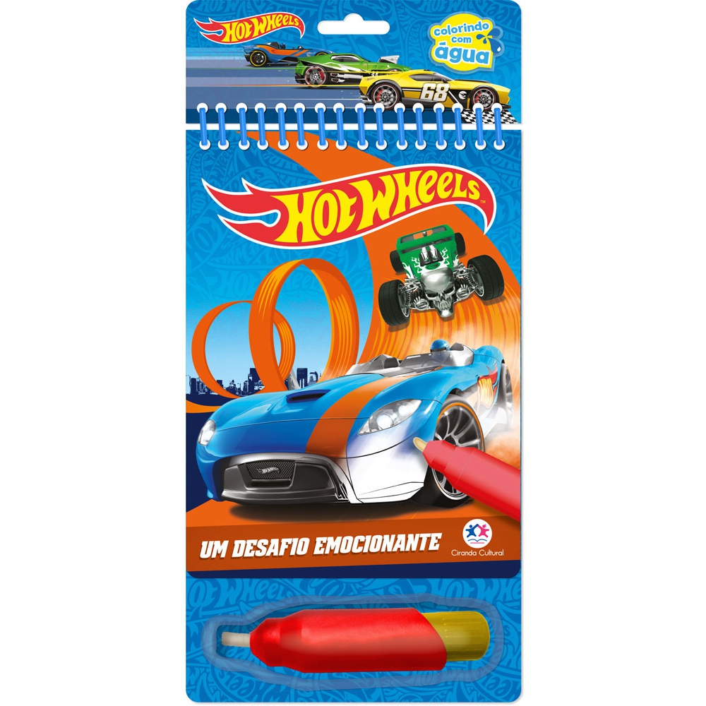 Livro Hot Wheels Um desafio emocionante Ciranda Cultural