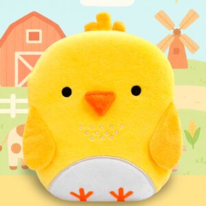 Livro Infantil de Pelúcia Histórias Fofinhas O Pintinho Amarelinho — Brinquedos