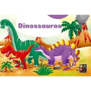Livro Quebra-cabeça Dinossauros