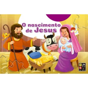 Livro Quebra-cabeça O Nascimento de Jesus