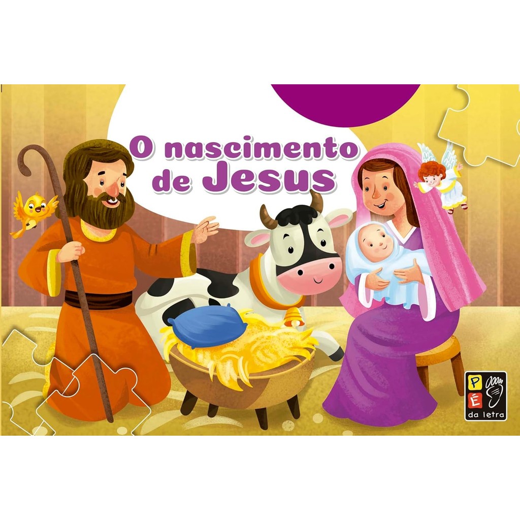 Livro Quebra-cabeça O Nascimento de Jesus