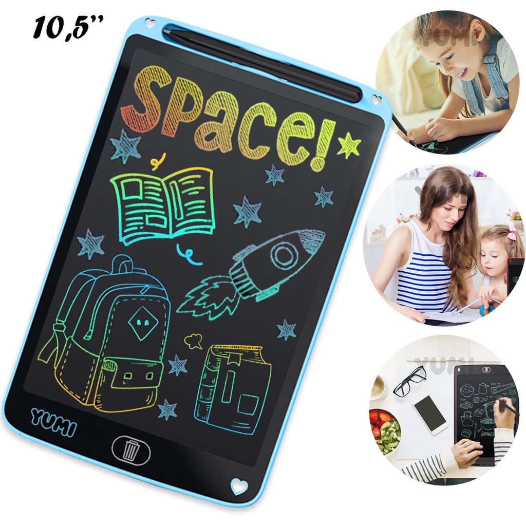 Lousa Digital Colorida Tablet Mágica 10,5 Polegadas Tablet Infantil