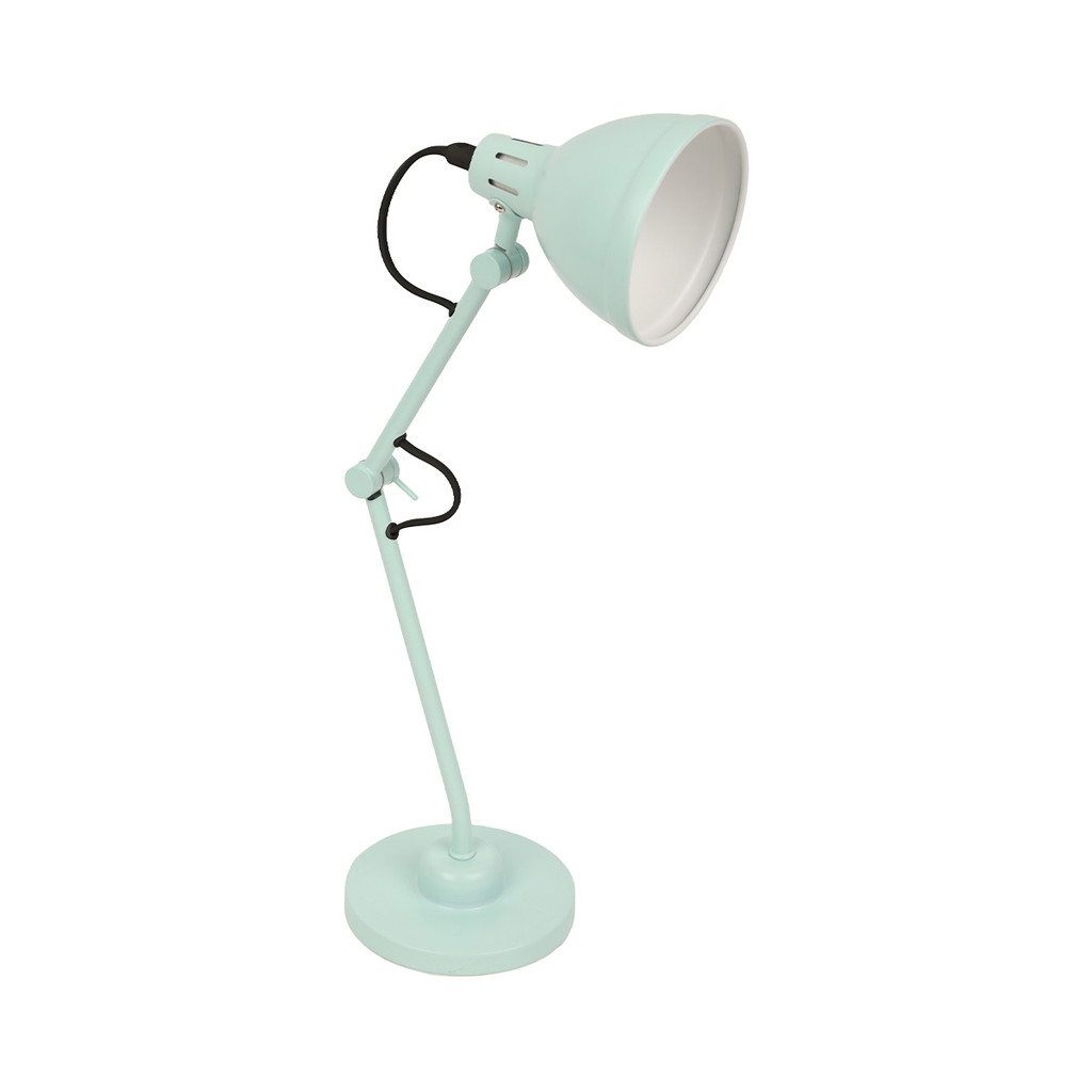 Luminária Abajur Pixar Deluxe LED Azul Articulada 25W Para Escritório