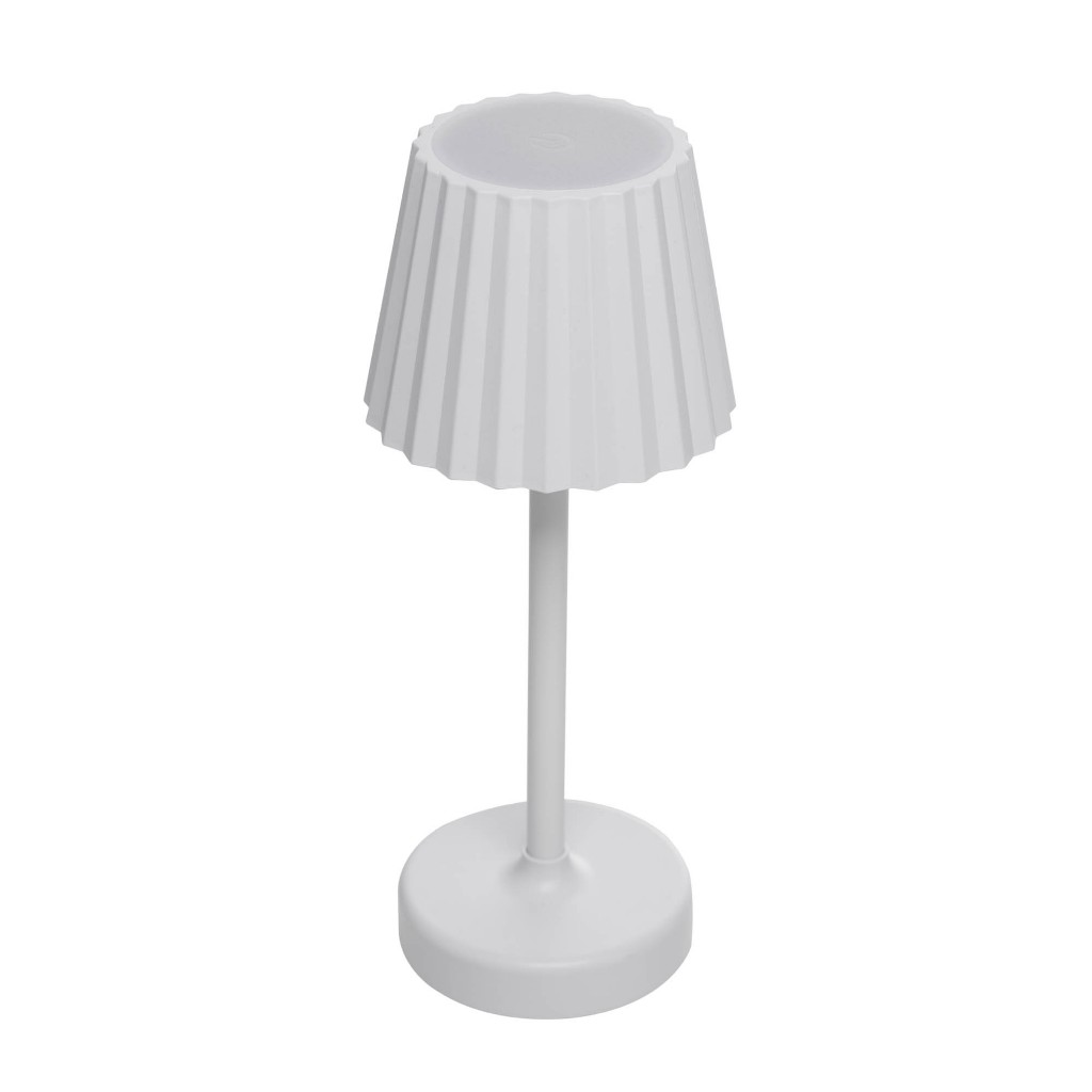 Luminária de Mesa LED 3 Tons Radiance Touch Lyor Branca Plástico com