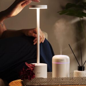 Luminária de Mesa Led 3 Tons Usb Wolff Cosmos Branca
