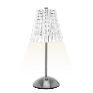 Luminária de Mesa Recarregável Wolff Leumina Led 3 Tons USB 125mm x