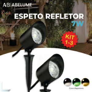 Luminária Espeto Jardim LED 7W Luz de Gramado a prova dágua avançado — Decoração