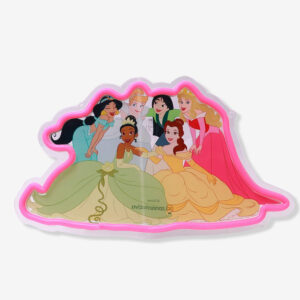 Luminária Formato 3D Princesas Disney