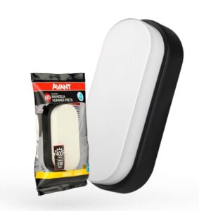 Luminária LED Avant Hummer Tartaruga 5W 3000K 400 Lúmens Preto