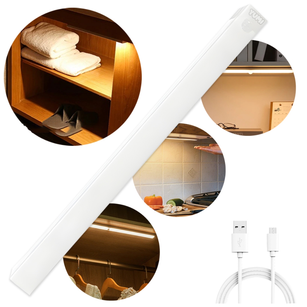 Luminária Led Sensor De Presença Grande 30cm Spot Cozinha