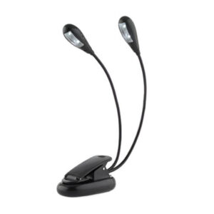 Luminária Luz de Led para Estante de Partitura PD 12 Hebikuo 4 Led