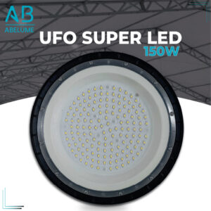 Luminária Super Led Ufo 150W Highbay Ip65 Galpão Bivolt Frio 6500k