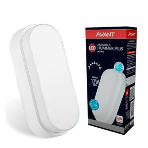 Luminária Tartaruga Led Sobrepor 6500k 12W Bivolt Iluminação Casa