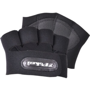 Luva Academia Poker Palmar Preto