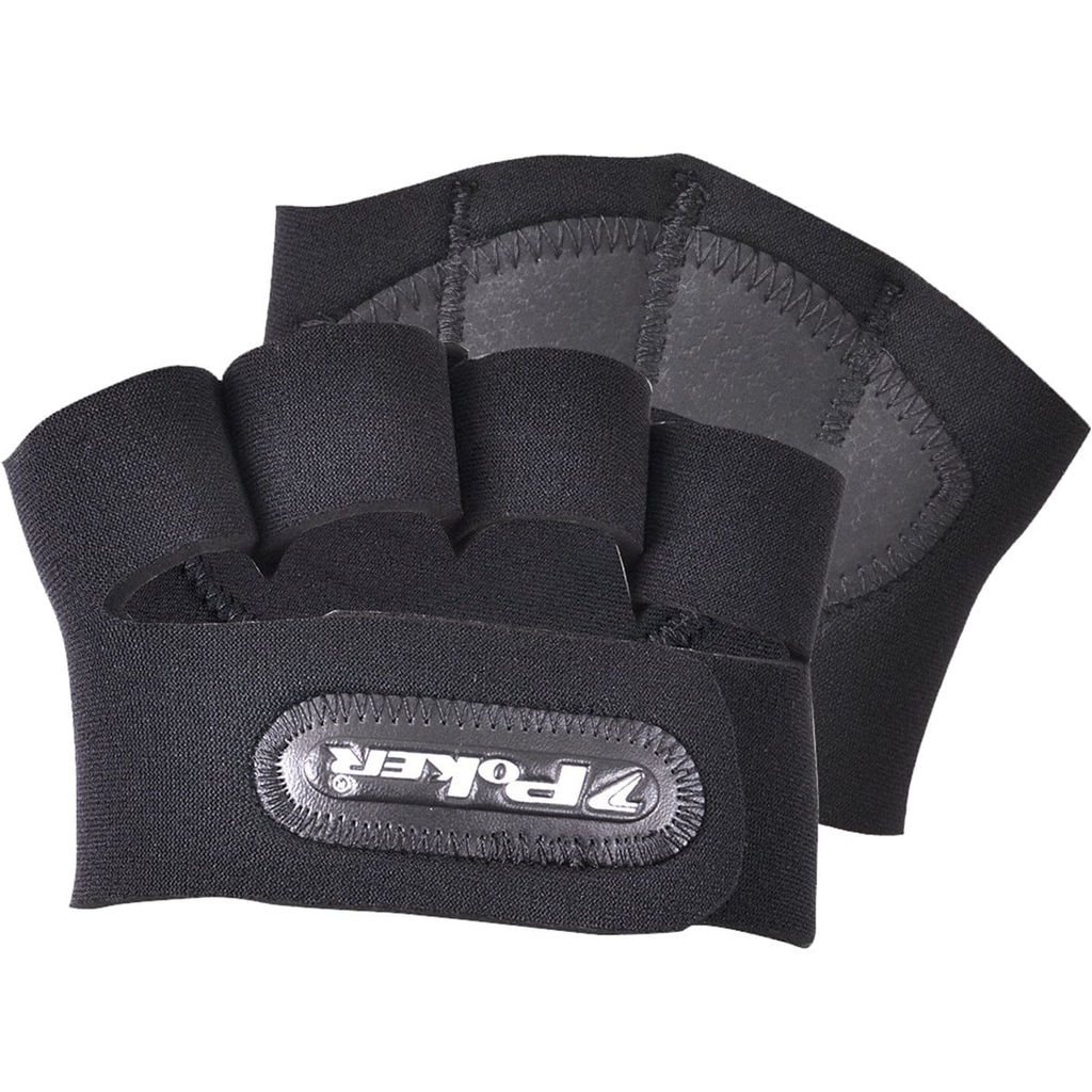 Luva Academia Poker Palmar Preto — Esporte e Lazer