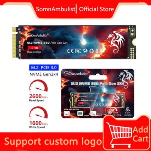 M.2 NVMe SSD PCIe 3.0 x4 Unidade de estado sólido interna de alta