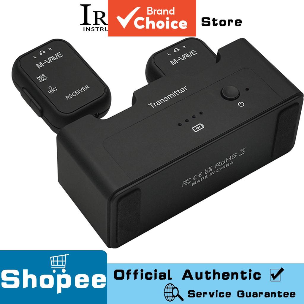 M-Vave WP 12 Pro Sistema De Guitarra 2.4 Ghz Transmissor Receptor De