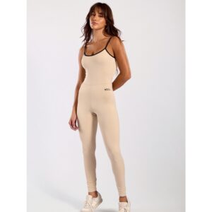 Macacão Feminino Academia Poliamida Premium Slim Zero Transparência