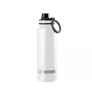 MagRing Garrafa Térmica 540ml Aço Inox com Suporte MagSafe Mantém