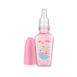 Mamadeira Chuquinha Primeiros Passos 50ml Rosa Lillo