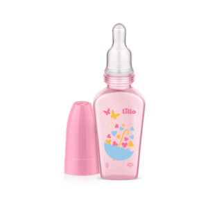 Mamadeira Chuquinha Primeiros Passos 50ml Rosa Lillo