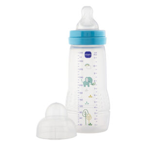 Mamadeira Easy Active Bico 4m+ Azul 330ml Mam